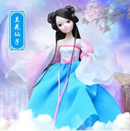 Горячая Kurhn Фея суставов кукла для девочек Игрушки для девочек Дети подарок на день рождения коллекция хобби - Цвет: Blue
