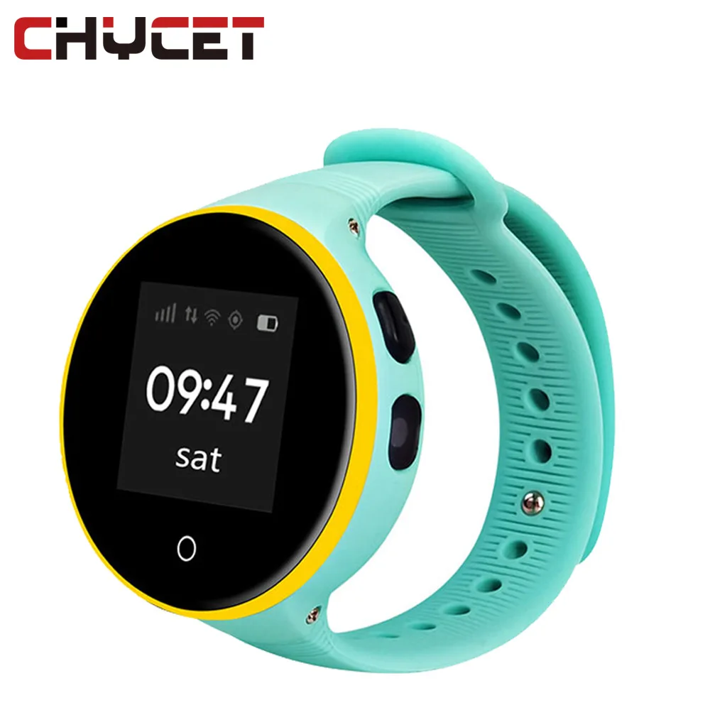 

Chycet S668 S669 Waterproof Kid Smart Watch Wristwatch GPS LBS SOS Monitoring child gps watch for iOS Android Smart Phone