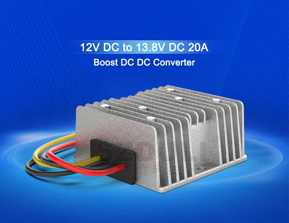 12V постоянного тока до 13,8 V 20A DC power boost модуль 12V постоянного тока до 13,8 V 276W Автомобильный трансформатор конвертер CE по ограничению на использование опасных материалов в производстве