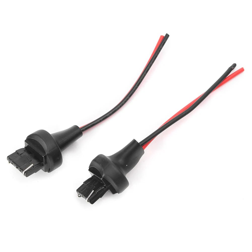 2pcs T20 7440 992 7444 992A Car Male Adapter Wiring Harness DRL Turn Signal Lamp Tail Light Retrofit Car Accessories Parts