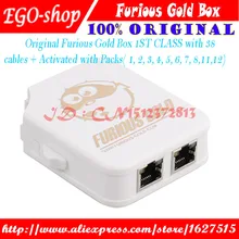 Gsmjustoncct Furious Gold коробка 1ST класса with30 кабели активированного угля