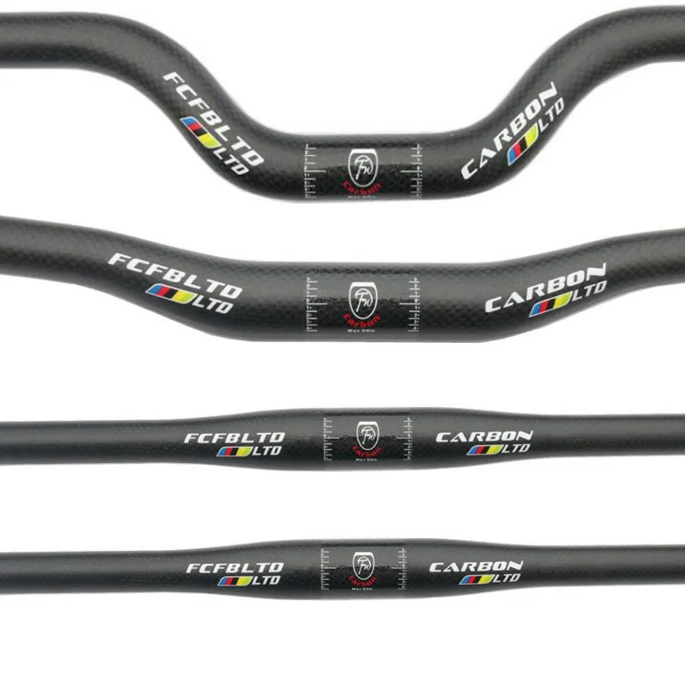 FCFB матовый руль BMX горный для велосипеда Размер 25 4 мм 31 8 380 760 детали горного