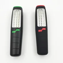 Portable 37 LED Flashlight Torch Lantern Work Light 3 Modes Camping Bicycle Lamp Built-in Magnet Hook