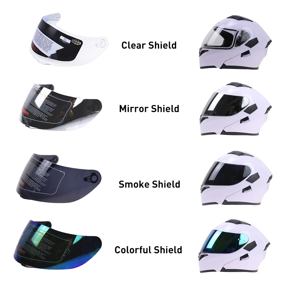 2019 New Anti scratch Full Face Shield UV Motorcycle Helmet For 316 902