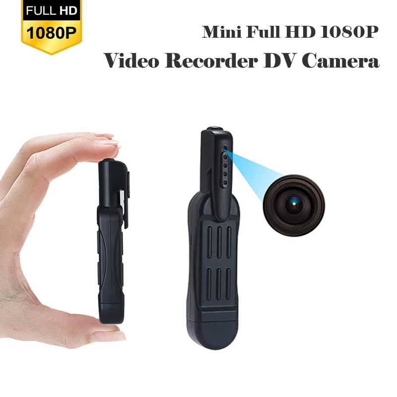 Baratos Mini cámara portátil estilo pluma HD 1080P vídeo Digital videocámara con audio usable Micro secreto Cam reunión entrevista grabadora pequeña