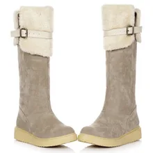 Женские зимние сапоги; зимние сапоги на меху для женщин; Милая женская обувь