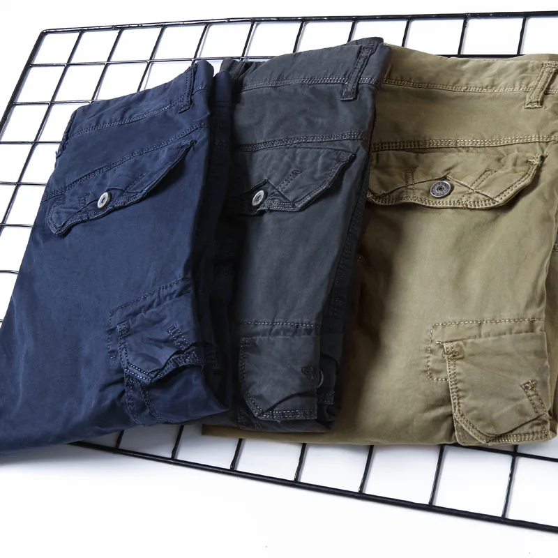 Reviews 2019 New Summer Men's Straight Tube Casual Shorts Men's Loose Thin Harlan Goods Men's Shorts Cotton Youth Popular Shorts