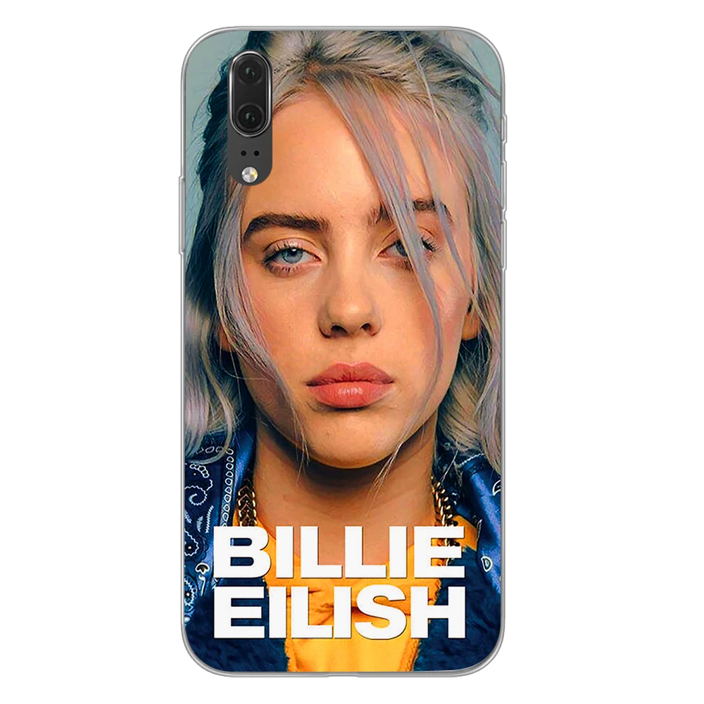 Billie Eilish чехол для телефона huawei P30 P20 P10 mate 10 20 Pro Lite - Цвет: 1