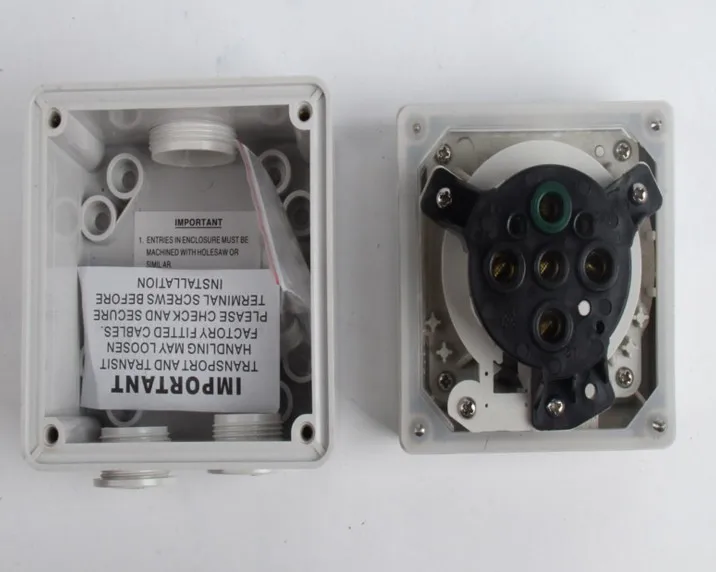 Tomada à Prova Fonte de Alimentação à Prova Tomada de Cotovelo Volts Fase 5pin d' Água Macho Angular Aparelhagem Australiano 500 50a 3 - Image 3