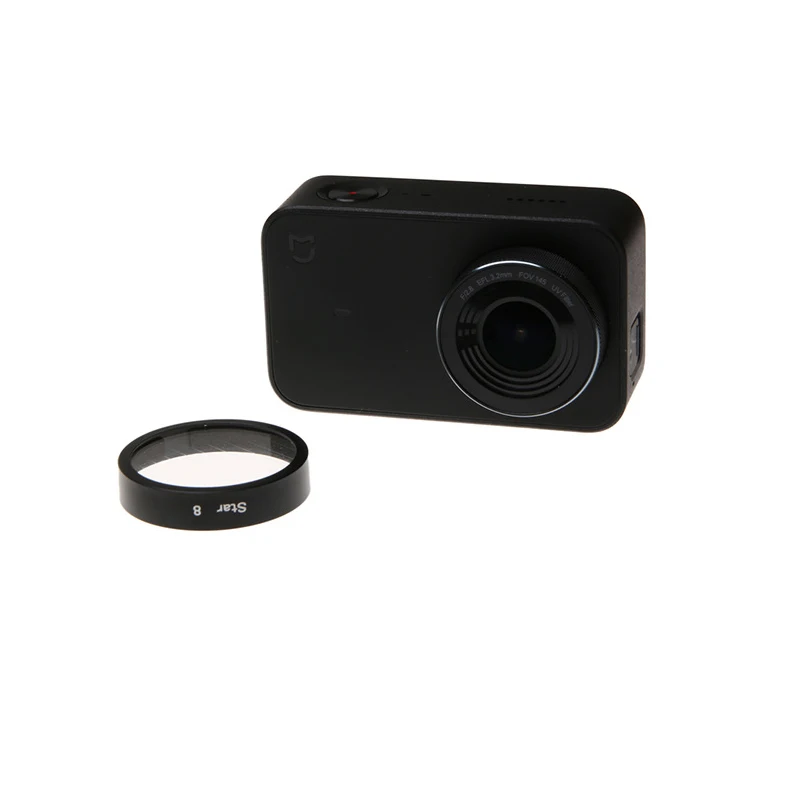 Lens UV  CPL Filter Star 8 Circular Polarizer Filtors Cover Lens Protector for Xiaomi Mijia MI Jia Mini 4K Action Camera Accessories (2)