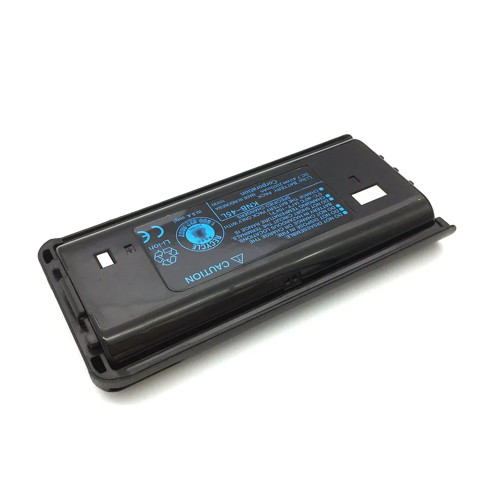 OPPXUN DC 7 4 в 2000 мАч литий ионный аккумулятор KNB 45L для NX 340 TK 2202 2206 2207 2212 3217 3306|dc 7.4v