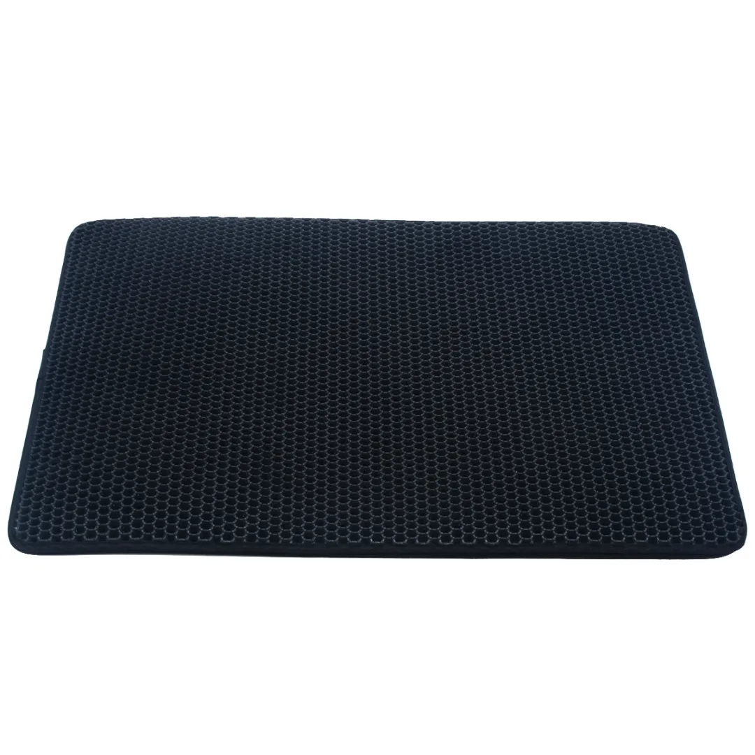 4 Size 5 Colors Double-Layer Foldable Cat Litter Mat Trapper Pad Pet Rug Eco-friendly EVA Foam Rubber Durable Quality