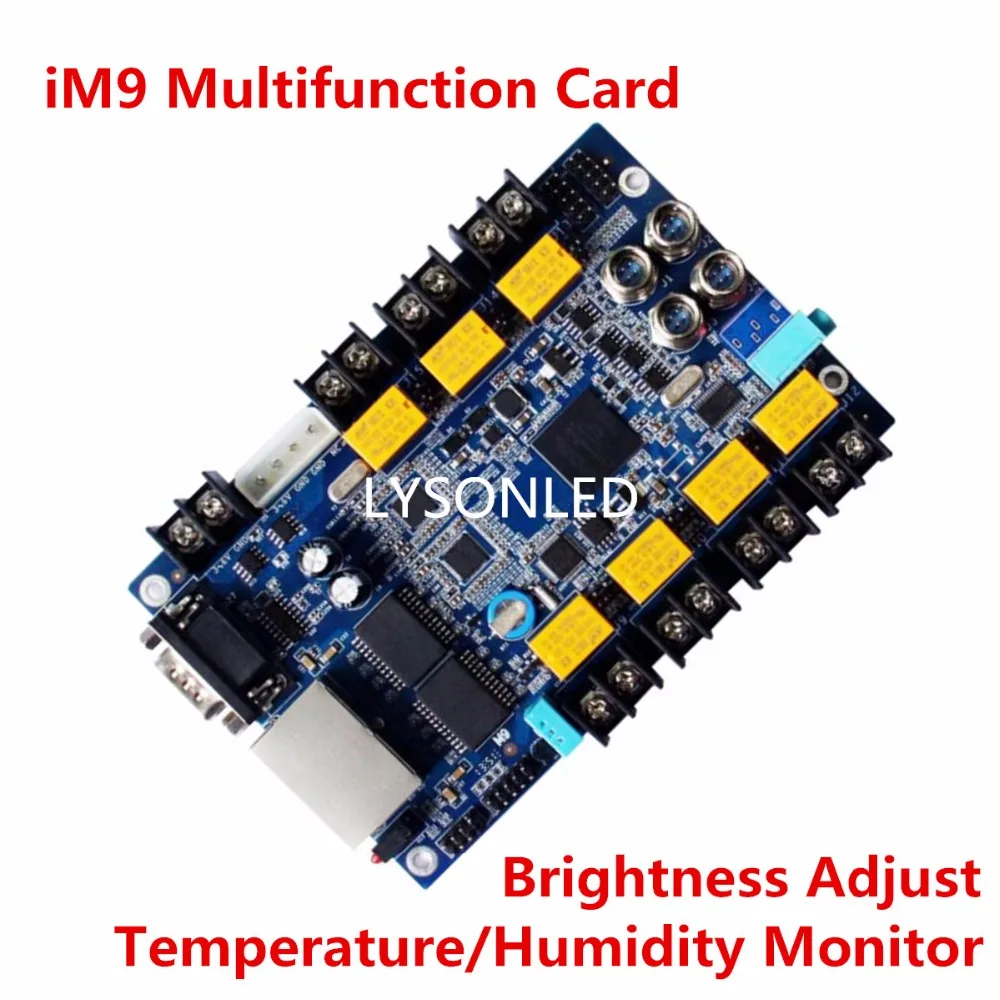 

Colorlight iM9 Multifunction Card Temperature/Humidity/Brightness Sensor Work for Indoor/Outdoor Full Color LED Video Display
