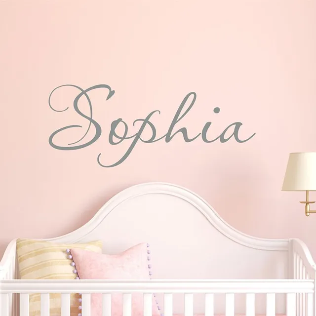 C055 Personalise Custom S Name Wall Stickers Kids C055 Personalise Custom S Name Wall Stickers Kids Decals Children Bedroom Decoration Nursery