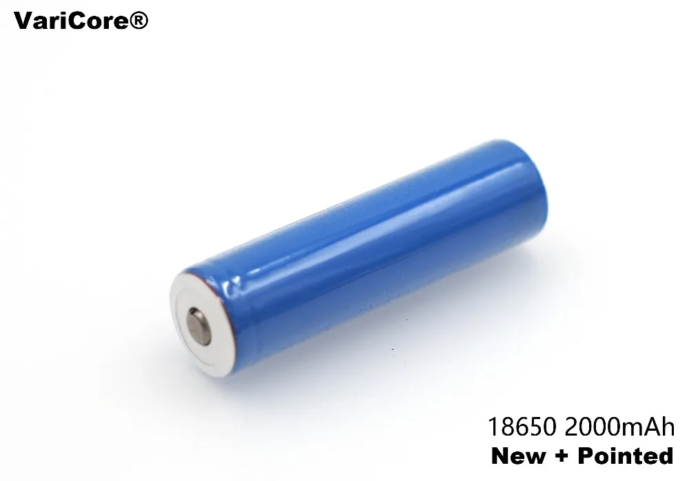 1pcs 18650 Rechargeable Battery 3.7V 2000 mAh + sharp Lithium-ion Charged Flashlight for Mobile Device / Power Supplies | Электроника