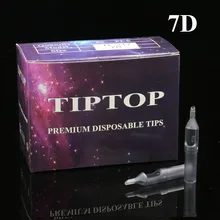 100 шт. серые одноразовые татуировки 7DT стерильные Ассорти пластиковые классические татуировки Советы для татуировки