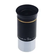 1 25 inch WA 66 degree Ultra wide 9mm Eyepiece for Telescopes Threaded for Standard 1