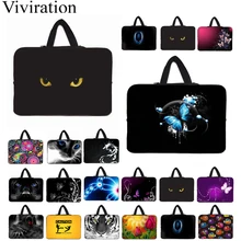 Для ноутбука с ручкой сумки 1" 12" 1" планшет 10,1 9,7 12,8 13,3 14,1 14,4 15,4 17,4 дюймовые ноутбуки Портативный Портфели Нетбуки сумка для переноски