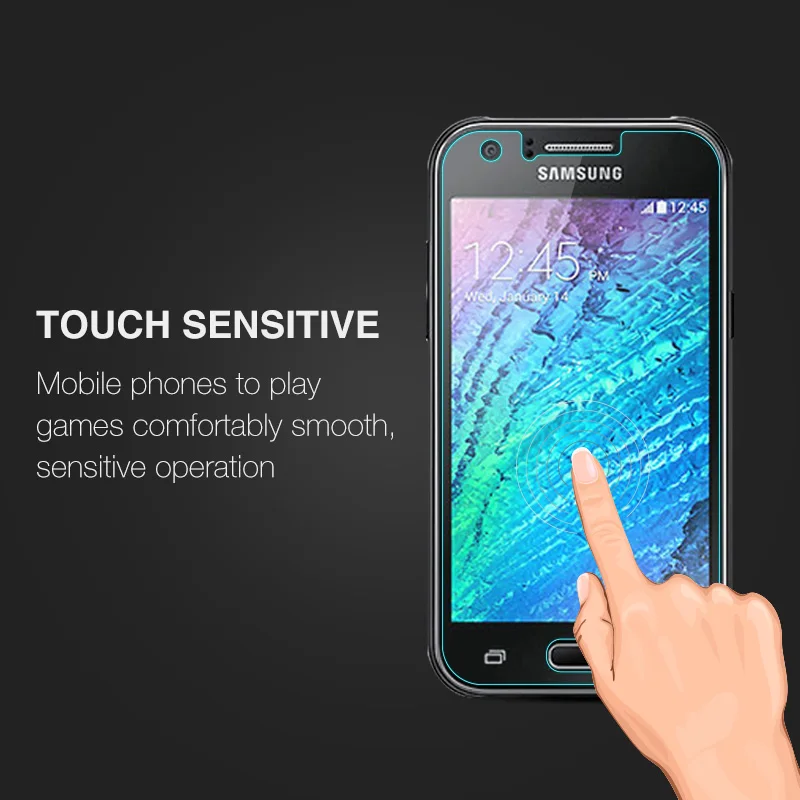 Nicotd Tempered glass for Samsung Galaxy J1 SM-J100F SM-J100FN SM-J100H J100 J100F J100FN J100H Film for Samsung j1 4.3 inch (3)