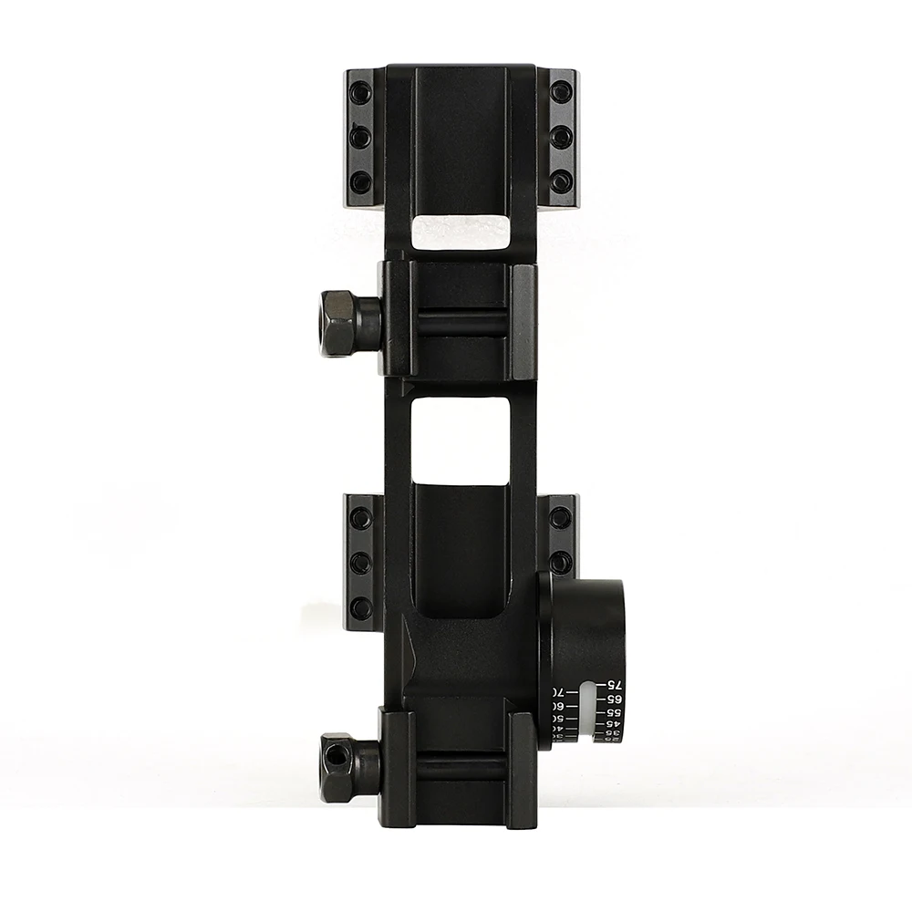 Escopo de Montagem Ferroviário com Trilho de Flutuação Livre e Nível de Bolha Ohhunt Caça Offset Bi-direção 30mm Anéis 21mm Picatinny 25.4mm 15 High Quality Esporte e Lazer