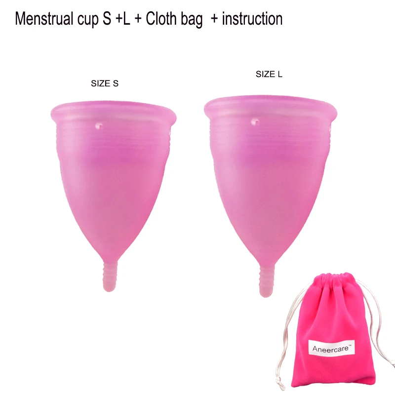 Менструальная чашка S L 2 шт.|copa menstrual|hygiene vaginamenstrual cup |