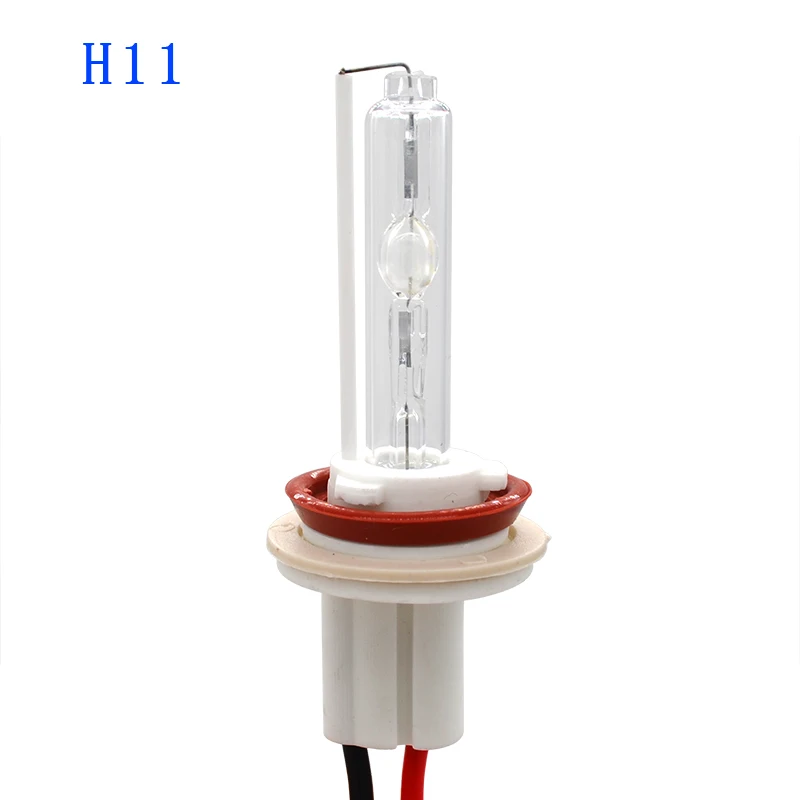 Высокая мощность 100 Вт HID Лампа 12 В 24 в керамика H1 H3 H7 H11 9005 9006 D2H лампа 4300K 6000K для