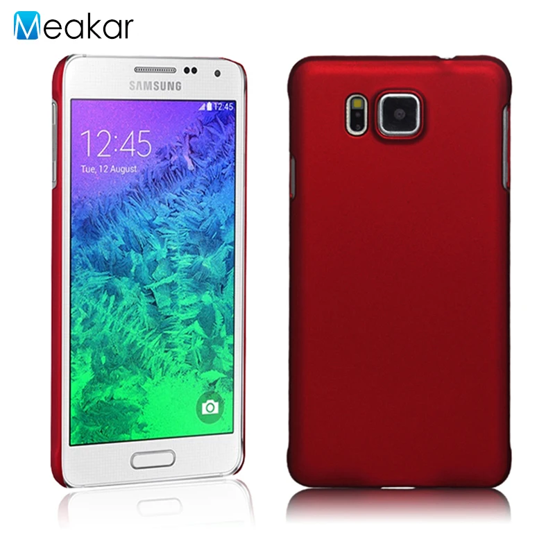 Пластик Coque 4.7For samsung Galaxy Alpha чехол для samsung Galaxy Alpha Sm G850F G850 Sm-G850F телефона чехол-лента на заднюю панель