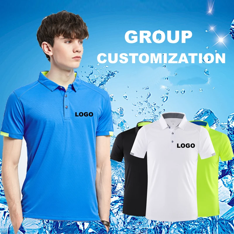 

Custom Sport Brand Polo Shirt Logo Design Polos Shirts Casual Slim Fit Printing Eden Park Quick Drying Fashion Wholesale Clothes