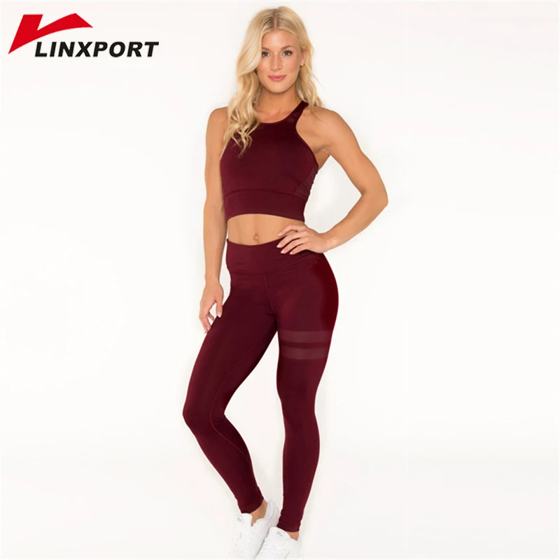 

Women Yoga Sets Reflective Sport Bra+Pants Leggings Set Gym Running Sport Suit Set Female Workout Clothing Tracksuit Sportswear