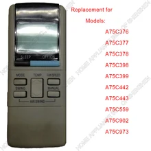 4 шт./лот) Замена для Panasonic Сплит и портативный кондиционер Дистанционное управление A75C376 запчасти кондиционера