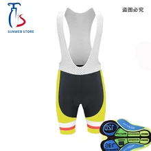 Мужские шорты Sunweb, cortos ciclismo hombre, 12D гелевая подкладка, велосипедные шорты, MTB шорты, велосипедные шорты, колготки, bretelle ciclismo