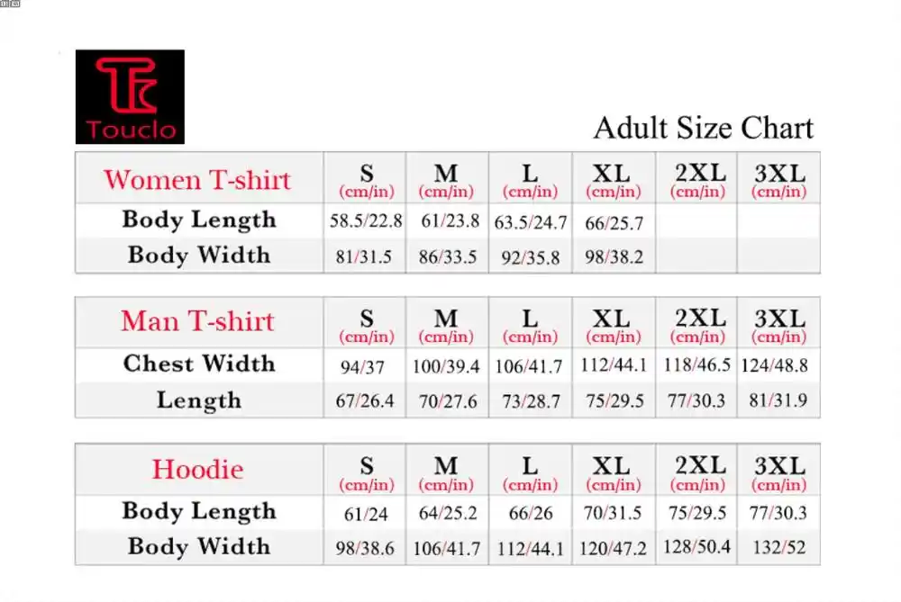 Size chart weekend offender Clearance