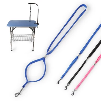 

Dog Pet Cat Animal Grooming Loop Lock Clip Rope For Grooming Table Bracket Bath Adjustable Sling Harness Pet Accessories 52cm
