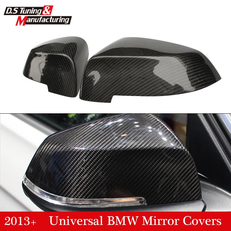 

F10 F07 F06 F12 F13 F01 Carbon Fiber Side Door Mirror Cover for BMW 5 6 7 Series LCI 2013 - 2016