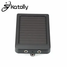 Skatolly Солнечная Панель зарядное устройство ЕС/США Разъем батарея банк питания для охоты камеры s HC300 HC300M HC500M серии Скаутинг камеры