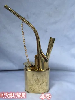 

Free shipping Old Yang old antique brass brass pipe nose filter