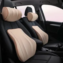 1PCS Car Headrest Neck Pillow For Seat Chair Memory Foam Cotton Cushion Fabric Cover Car Seat Headrest Neck Pillow 1PCS Car Headrest Neck Pillow For Seat Chair Memory Foam Cotton Cushion Fabric Cover Car Seat Headrest Neck Pillow