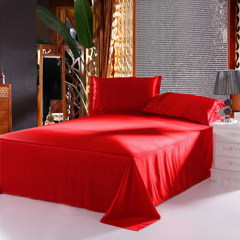 Chinese Silk Duvet Covers Red Comforter Sets Queen Silk Luxury