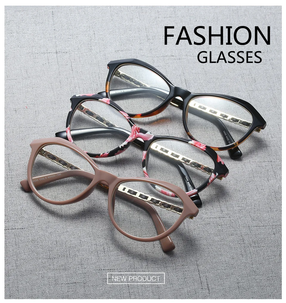 HUITUO Мода стиль Кошачий глаз прозрачная оправа для очков для женщин прозрачные компьютерные очки Ретро Индивидуальность плоская рамка