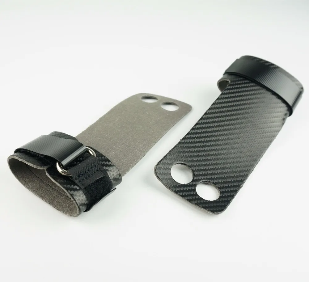 OEM GYM Weight Lifting Leather  barbell pull up Hand Grip Workout Sport Bodybuilding Fitness hand Gloves