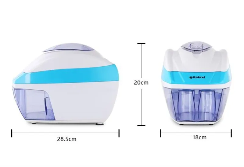Симпатичные Ice дробилки, Электрический побрился льда, 220 В снежный конус машины для прохладных летних