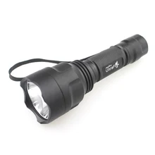 U-F C8 1xcree XP-L V5 2000lm холодный белый светильник OP светодиодный вспышка светильник(1x18650