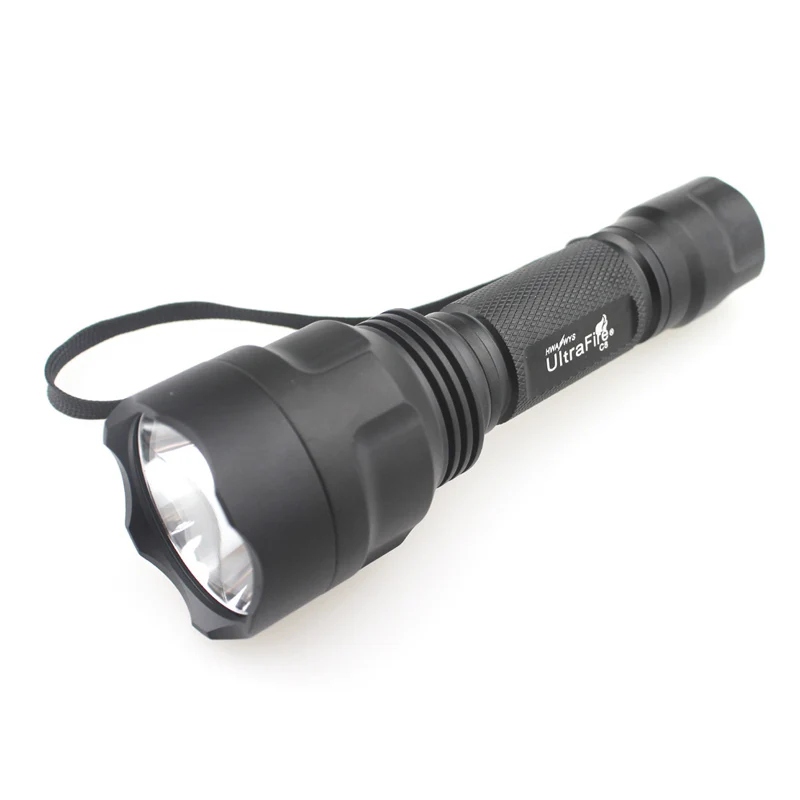 U F C8 1xCREE XP L V5 2000lm холодный белый свет SMO OP светодиодный фонарик (1x18650)|Фонарики и