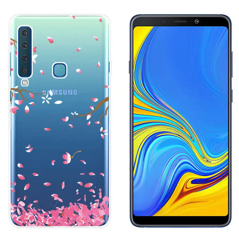 Arvin Silicone Cover for Samsung Galaxy A9 2018 Smart Back Phone Cover for A5 A7 A6 A8 Plus Soft TPU A750 A6 A8 2018 A520 Fundas (16)