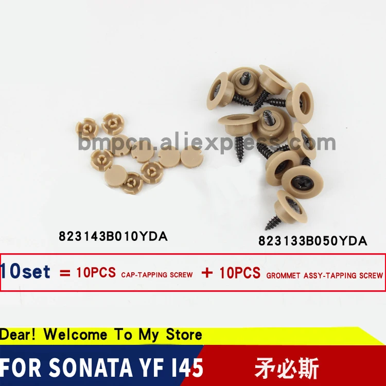 

for sonata YF i45 IX35 TUCSON IX GROMMET ASSY TAPPING SCREW CAP TAPPING SCREW