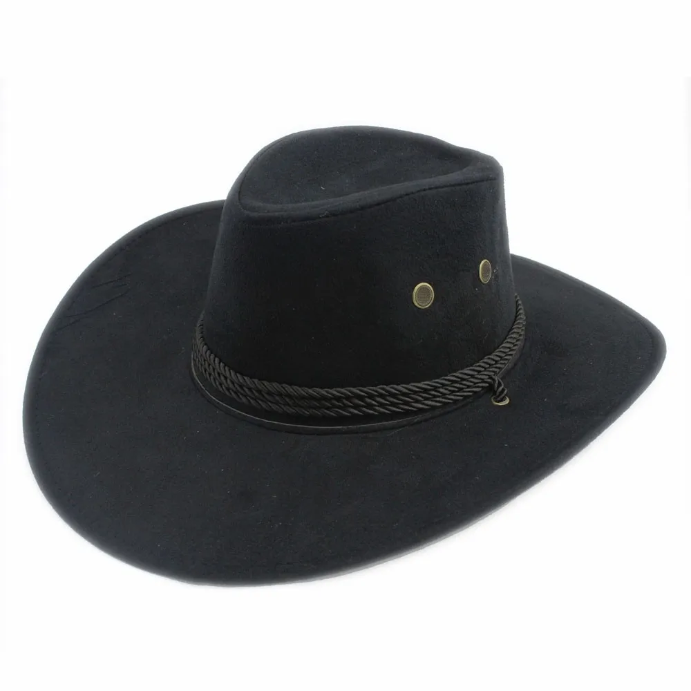 Мужская и Женская Шляпа fedora Bull Rider, шляпа Cappelli Jazz, фетровая флоппи лента с широкими полями, Западная шляпа, шляпа от солнца, Панама, 7