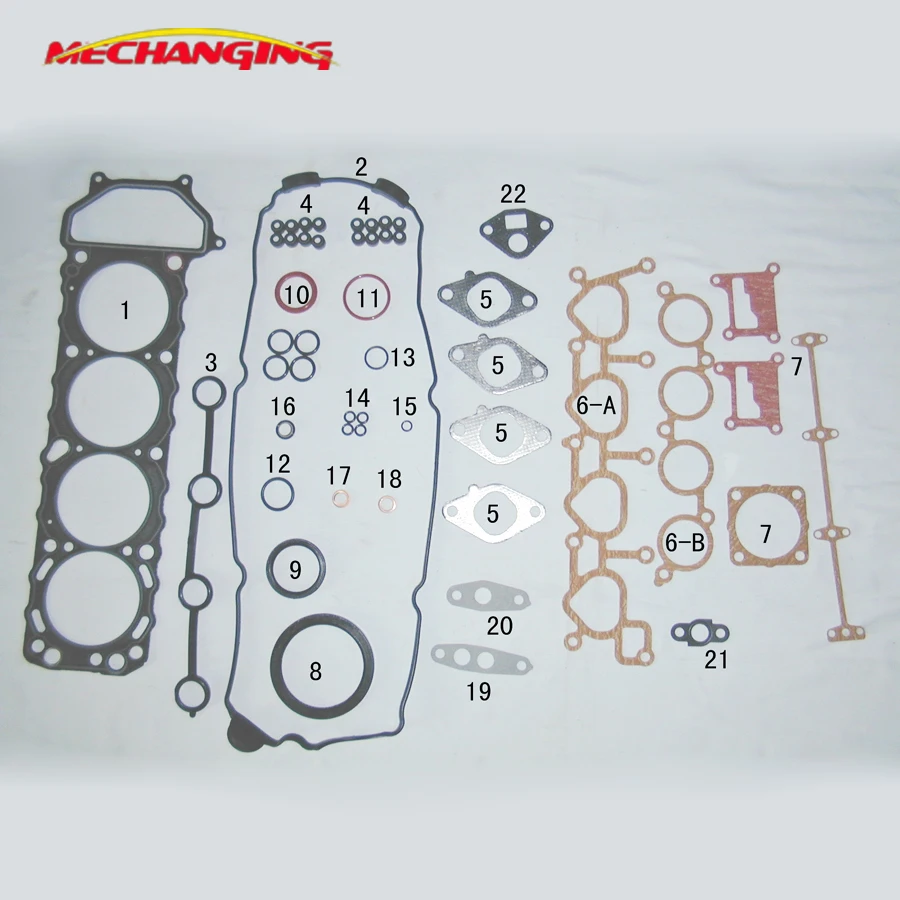 

KA24DE For NISSAN ALTIMA 2.4L Engine Rebuilding Kits Engine Parts Full Gasket Set Full Set Engine Gasket 10101-1E485 50165700