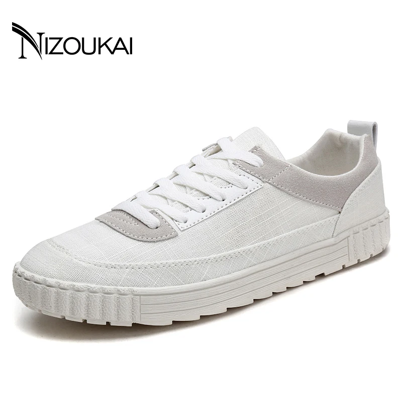

2017 New mens Casual Shoes canvas shoes for men sneakers Lace-up Breathable fashion summer autumn Flats fashion Male shoes adult