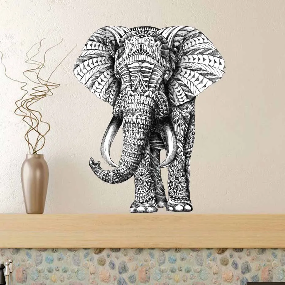 elephant wall sticker (1)