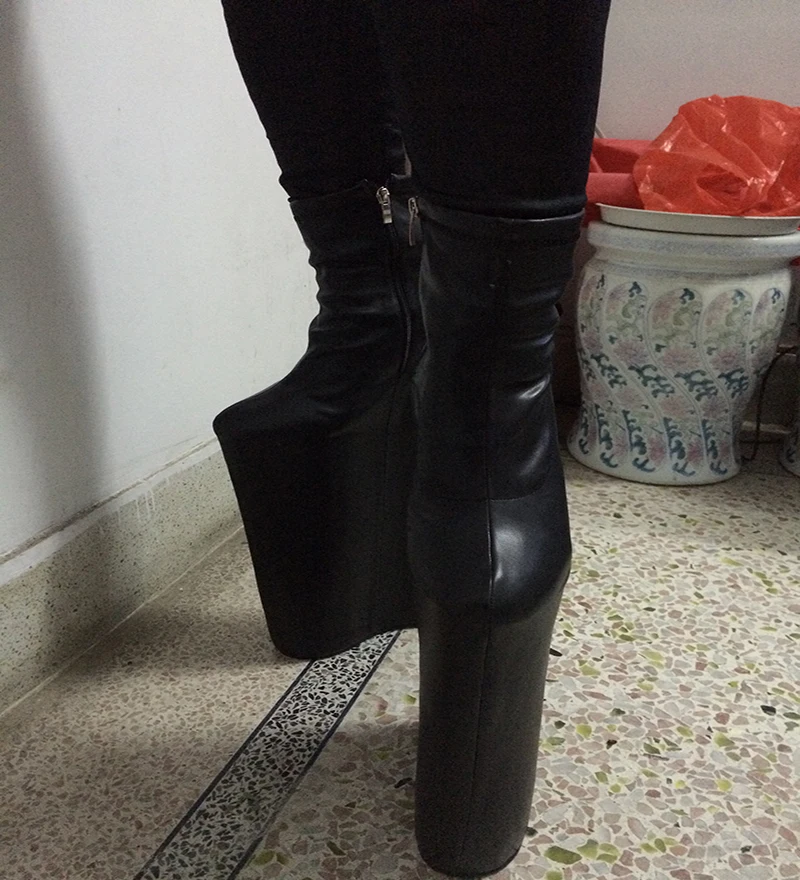 40cm platform boots